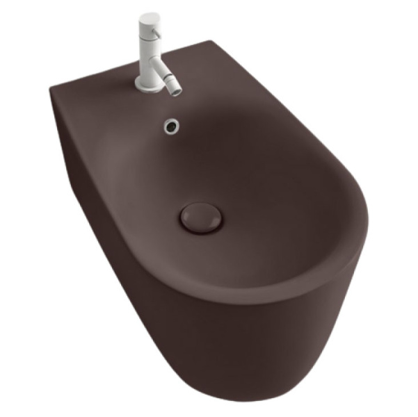 Биде подвесное Kerasan Nolita borgogna matt 532575*1 (детальная фотография)