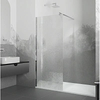 Душевая перегородка RGW Walk In WA-02-1 90 см профиль хром стекло рифленое