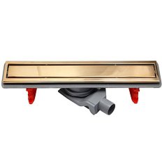 Линейный трап, цвет позолота 24К, двухсторонний, Pestan Confluo Premium Line 450 Gold