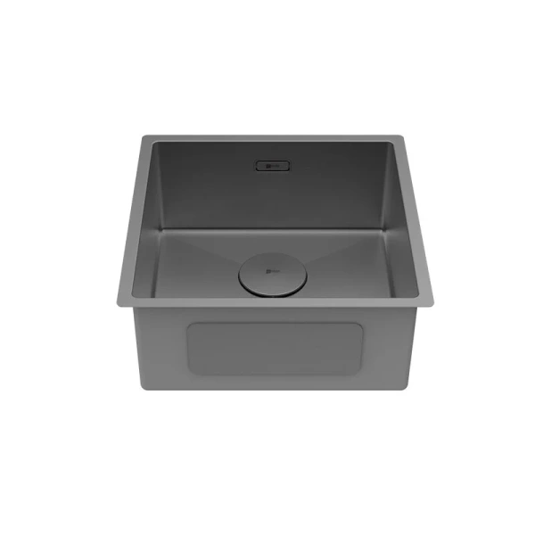 Мойка для кухни Lemark Olanga 44 см графит 9936123 (детальная фотография), 45x45 см