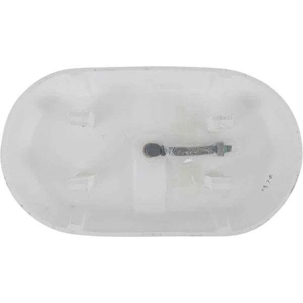 Ванна Allen Brau Krion Classic 2.35004.21, 170 х 75 см, искусственный камень, цвет белый матовый (детальная фотография), 170 см