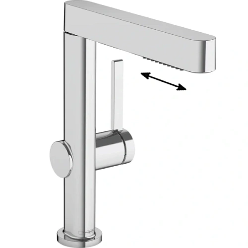 Смеситель для раковины Hansgrohe Finoris хром - фото 1