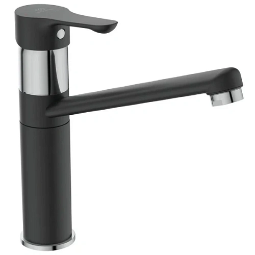 Смеситель для кухни Ideal Standard Alpha матовый черный - фото 2