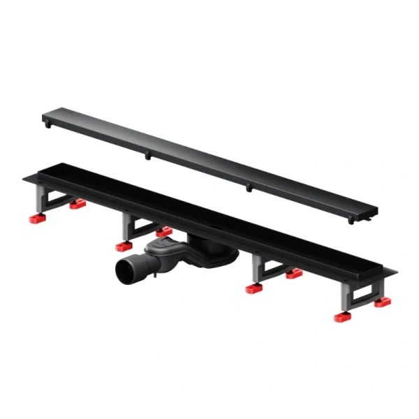 Душевой лоток Am.Pm MasterFlow 80 см черный матовый W01SC-U11-080-04BM (детальная фотография), черые