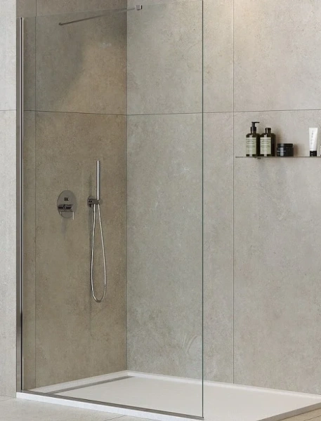 Душевая перегородка Cezares Liberta 140 см профиль хром LIBERTA-L-1-TB-140-C-Cr (детальная фотография)