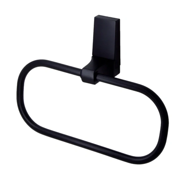 Полотенцедержатель WasserKRAFT Abens черный K-3260 (детальная фотография)