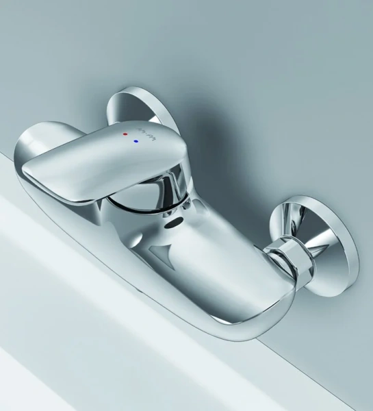 Смеситель для душа AM.PM Bliss L хром F5320032 (детальная фотография), недорогие, округлая форма