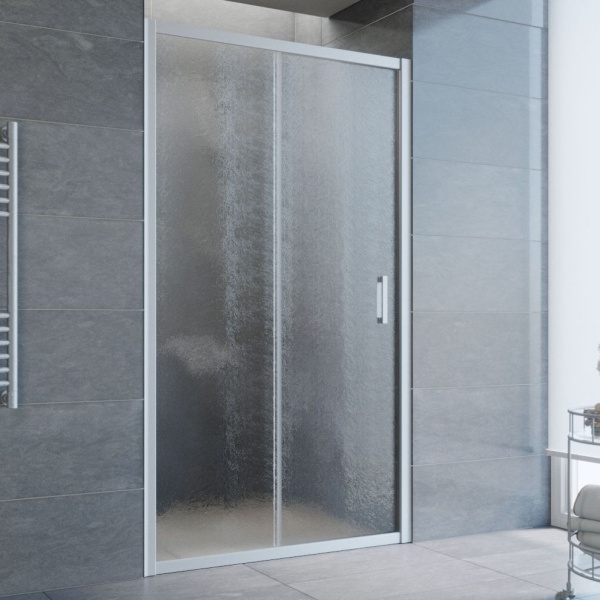 Душевая дверь стекло шиншилла Vegas-glass ZP 105 02 (детальная фотография), хром, бронза, золото, белые, другие