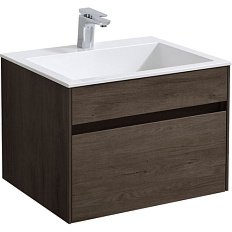 Тумба под раковину подвесная Vincea Chiara 59,2 см R.Oak