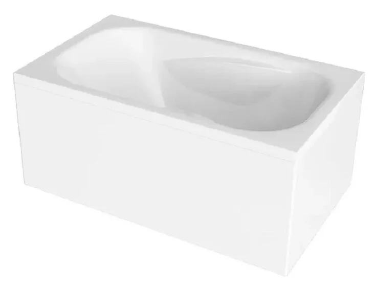 Ванна акриловая 1Marka Classic 120х70 см маленькая 01кл1270 А (детальная фотография), современныe, hi-tech