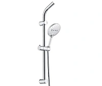 Душевой гарнитур WasserKRAFT хром/белый