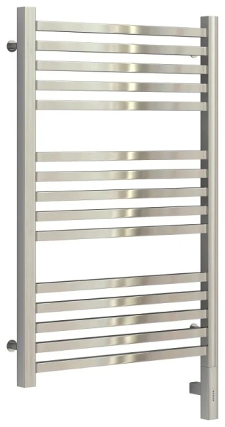 Полотенцесушитель электрический Сунержа Модус 3.0 50x80 см левый без покрытия 00-5700-8050 (детальная фотография), из нержавеющей стали, без полки, неповоротные, с терморегулятором 