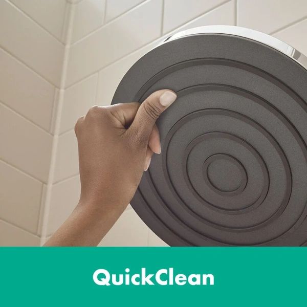 Верхний душ Hansgrohe Pulsify 24150 с держателем (детальная фотография), хром, белые, черные index_1