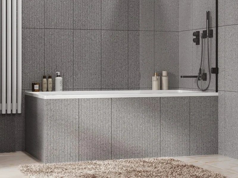 Ванна из искусственного камня Belux Импульс-2 ВИ-2-1700, 4810924266491, 170 x 80 см, белый (детальная фотография), белые