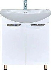 Тумба под раковину напольная Misty Лаванда 70 см белая