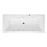 Ванна гидромассажная Excellent Heaven Slim Ultra 170 x 75 см, белый/бронза, WAEX.HEV17S.ULTRA.BR