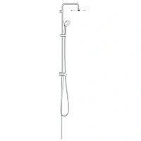 Душевая стойка Grohe New Tempesta 200 26452001