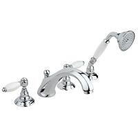 Смеситель для ванны, матовый хром, Nicolazzi Monterosa