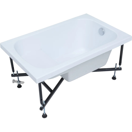 Ванна акриловая Aquanet Seed 110х70 см с сиденьем 246173 (детальная фотография), без гидромассажа, недорогие, маленькие, сидячие