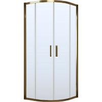 Душевой уголок профиль бронза стекло сатин Vegas-glass