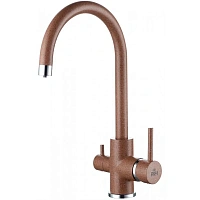 Смеситель для кухни Paulmark Essen терракот