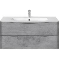 Тумба под раковину подвесная Vincea Paola 99,5 см Beton