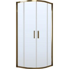 Душевой уголок профиль бронза стекло сатин Vegas-glass