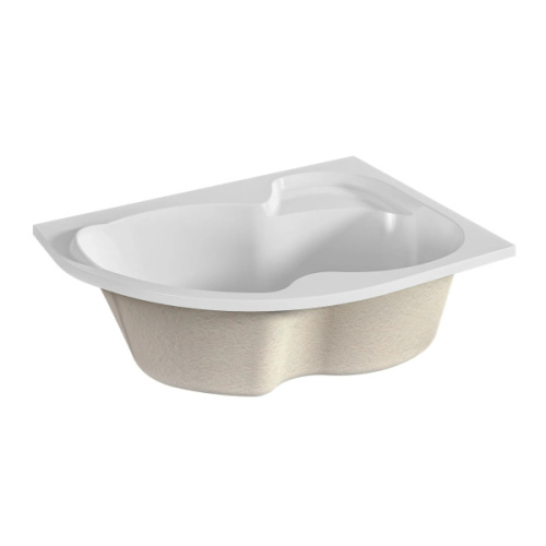 Ванна акриловая 1Marka Aura 150х105 см правая 01ау1510п (детальная фотография), асимметричные