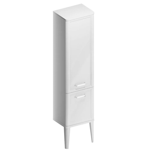 Шкаф-пенал напольный Kerama Marazzi Pompei 43 см белый PO.M.150\WHT (детальная фотография)