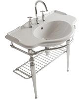 Консоль с раковиной Globo Paestum