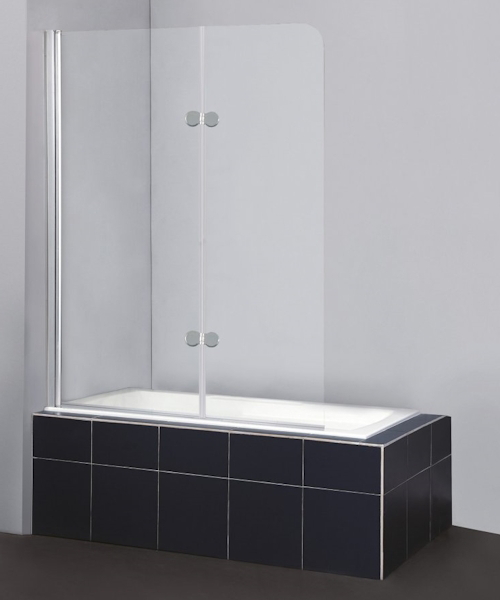 Шторка для ванны BelBagno Sela 120х140 см левая стекло рифленое SELA-V-21-120/140-P-Cr-L (детальная фотография)