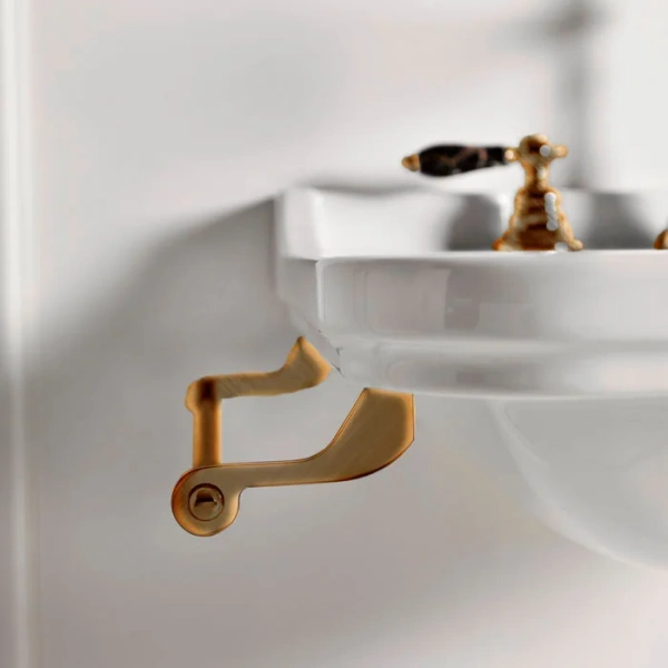 Полотенцедержатель для раковины Kerasan Waldorf бронза 740893br (детальная фотография), в наличии