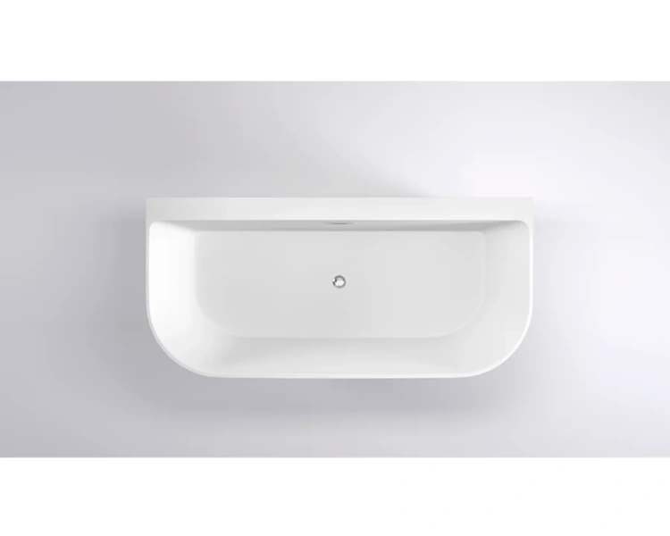 Ванна акриловая Black&White Swan 170x80 см белая 115SB00 (детальная фотография), 170x80 см