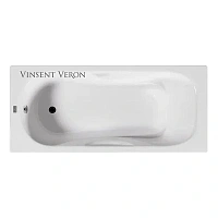 Чугунная ванна Vinsent Veron Aura VAU1707542, 170 x 75 см, цвет белый