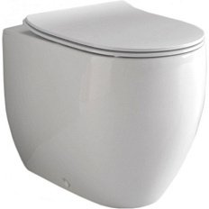 Унитаз напольный Kerasan Flo белый