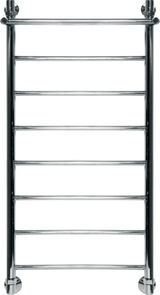 Полотенцесушитель водяной Ника Classic 120x50 см хром ЛП ВП 120/50 (детальная фотография)