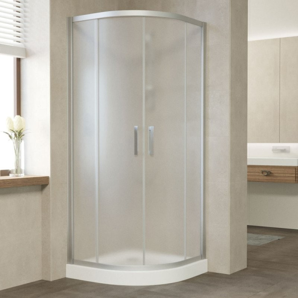 Душевой уголок стекло сатин Vegas-glass ZS 90 10 (детальная фотография), современные, hi-tech