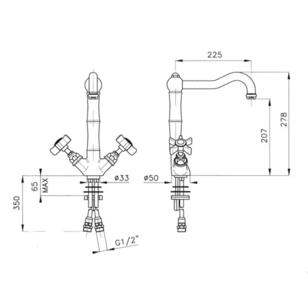 Схема (детальная фотография), для кухни