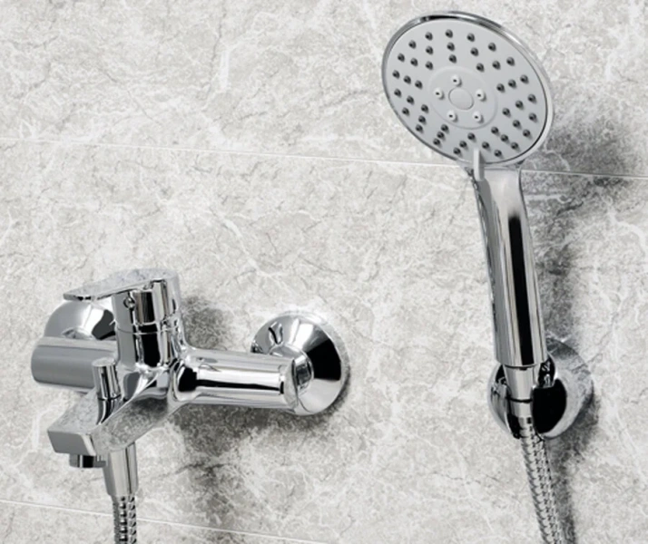 Смеситель для ванны WasserKRAFT Rhin хром 4401 (детальная фотография), современные, hi-tech