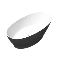 Ванна Radostone Adriana VADA19005170, белый/черный