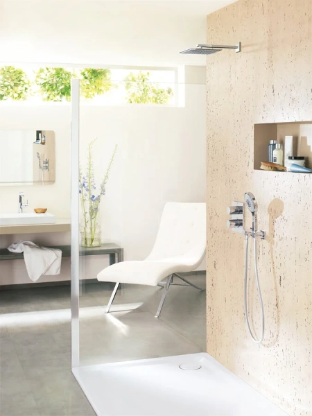 Смеситель для душа термостатический Grohe Grohtherm Cube 19959000 (детальная фотография), в наличии, по запросу