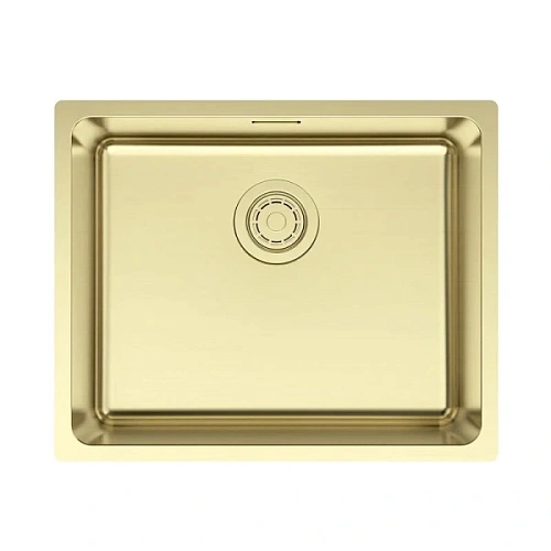 Мойка для кухни Paulmark Yuni 54 см светлое золото - фото 4