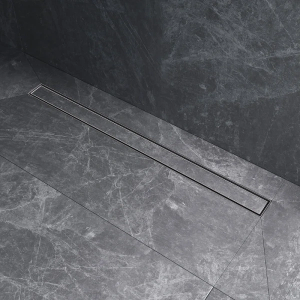 Душевой лоток Am.Pm MasterFlow 90 см хром матовый W01SC-U11-090-04SB (детальная фотография), в наличии