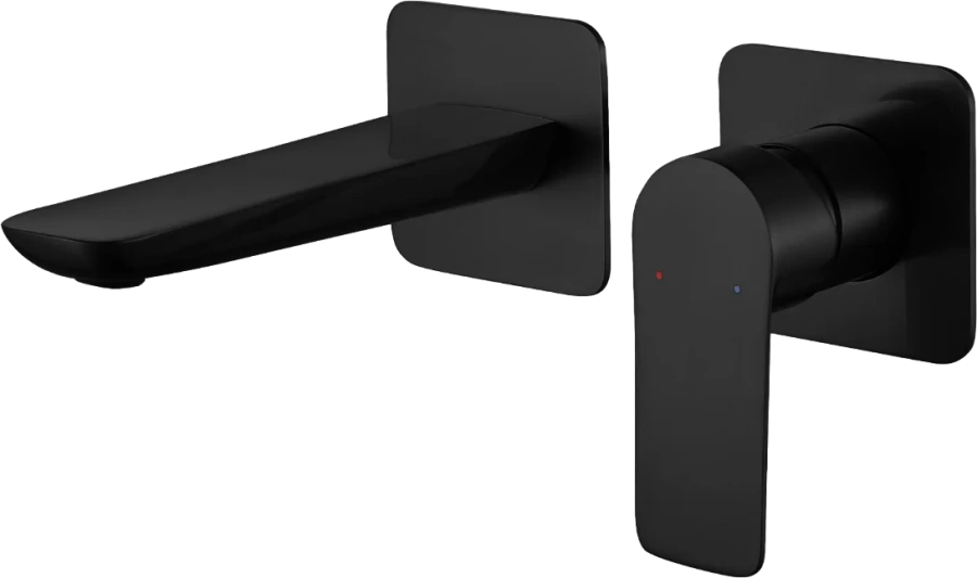 Смеситель для раковины Berges Ventas S черный матовый 076008 (детальная фотография)