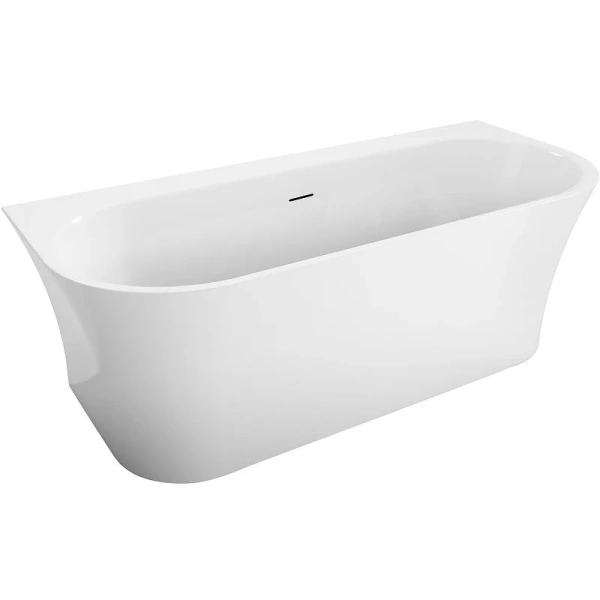 Ванна акриловая BelBagno 170x75 см пристенная BB711-1700-750 (детальная фотография), белые