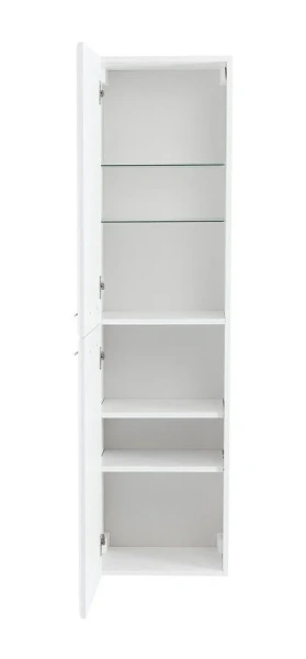 Шкаф-пенал подвесной Cezares Eco 40 см Bianco Opaco ECO-1500-2A-SC-BO (детальная фотография), современные, hi-tech