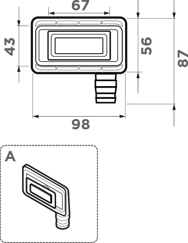 Перелив Omoikiri OV-02-LG светлое золото 4956723 (детальная фотография), в наличии