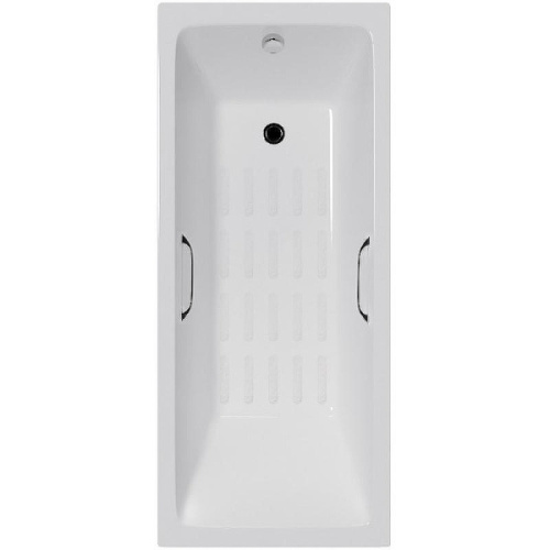 Ванна чугунная Delice Level 170x75 с отверстиями под ручки DLR230602R-AS (детальная фотография)