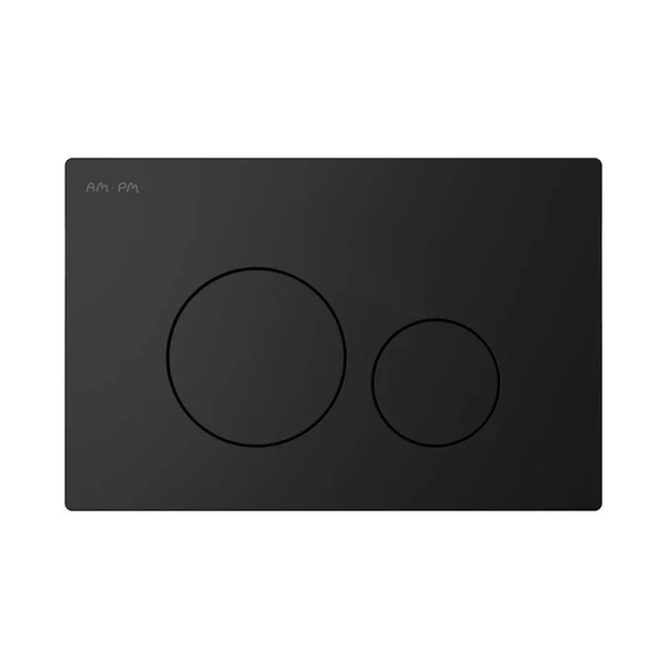 Клавиша смыва Am.Pm Pro L черная матовая I049038 (детальная фотография)