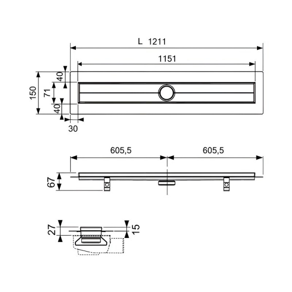 Схема (детальная фотография), стандартные